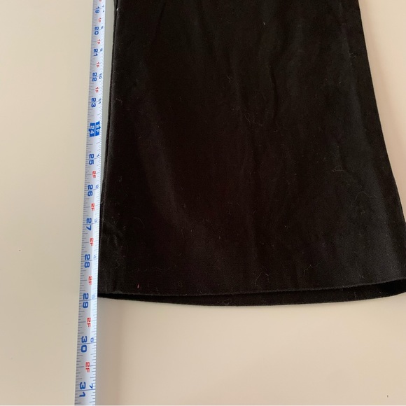 Talbots classic side zip straight leg pants black size 12 - Picture 7 of 9